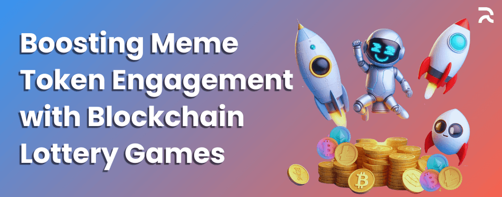 Boosting Meme Token Engagement with Blockchain Lottery Games.